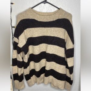 Striped Cider Sweater